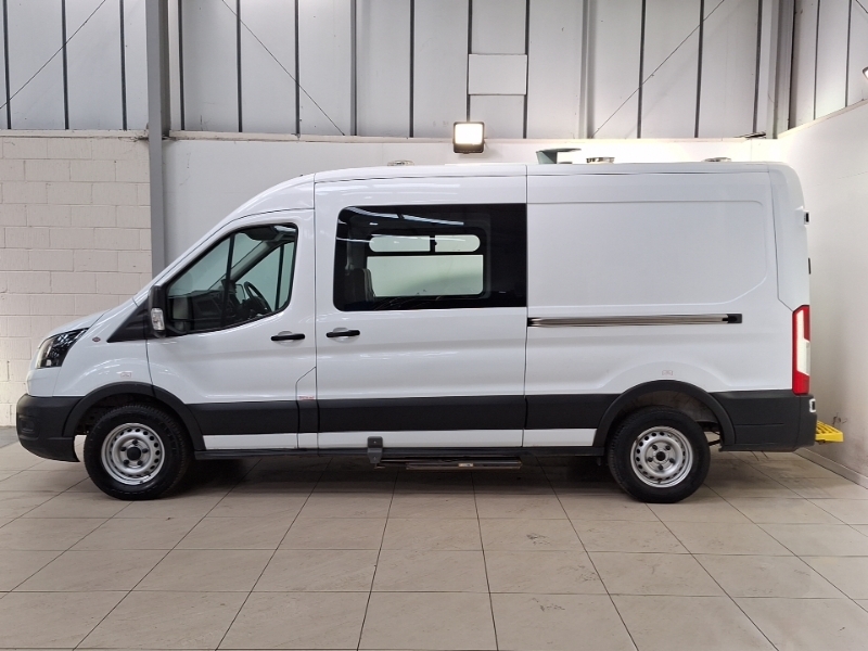 Ford Transit Custom 2.0 Ecoblue 130Ps H2 Welfare Double Cab Van White #4