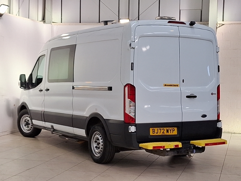 Ford Transit Custom 2.0 Ecoblue 130Ps H2 Welfare Double Cab Van White #2