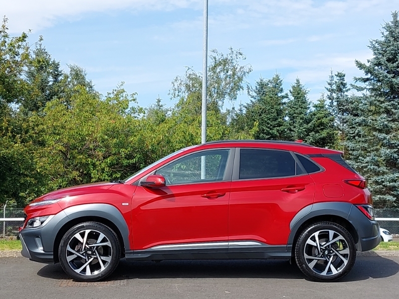 Hyundai Kona 1.0 Tgdi 48V Mhev Premium Red #4