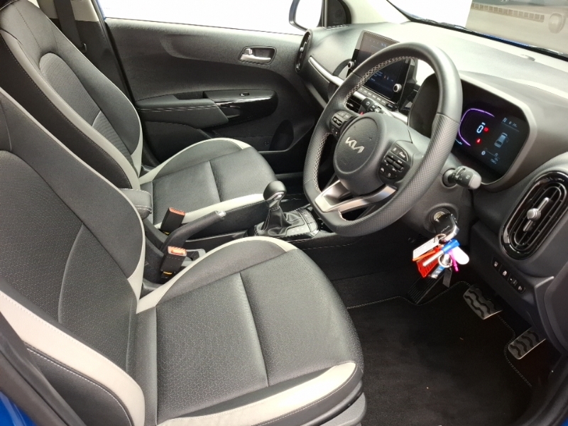 Kia Picanto 1.0 Gt-line Hatchback Amt Euro 6 Ss Blue #13