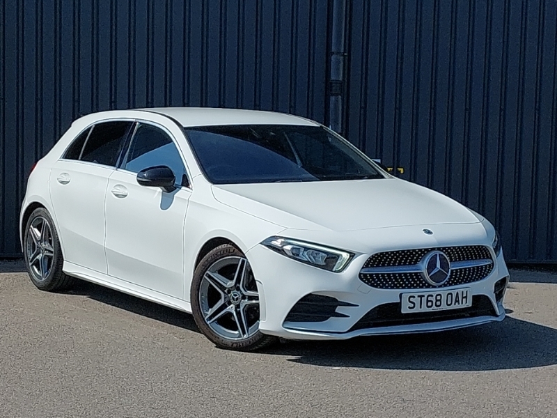 Mercedes-Benz A Class A180d Amg Line White