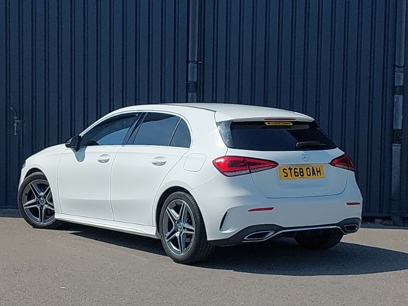 Mercedes-Benz A Class A180d Amg Line White #2