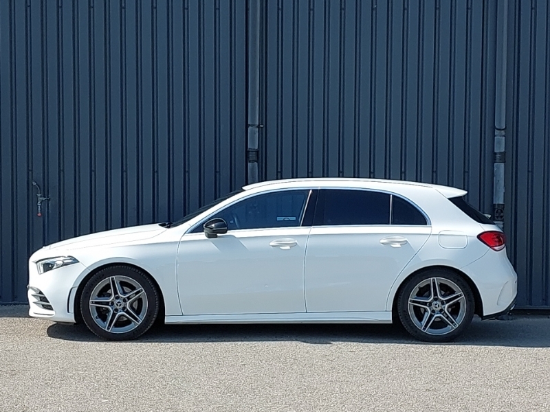 Mercedes-Benz A Class A180d Amg Line White #4