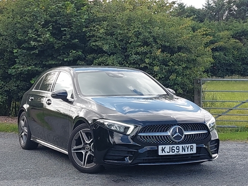 Mercedes-Benz A Class A200d Amg Line Premium Black