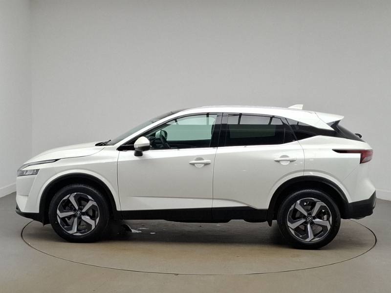 Nissan Qashqai 1.3 Dig-t Mh N-connecta Glass Roof White #4