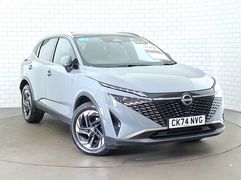 Nissan Qashqai 1.3 Dig-t Mh 158 N-connecta Glass Rf Xtronic Grey