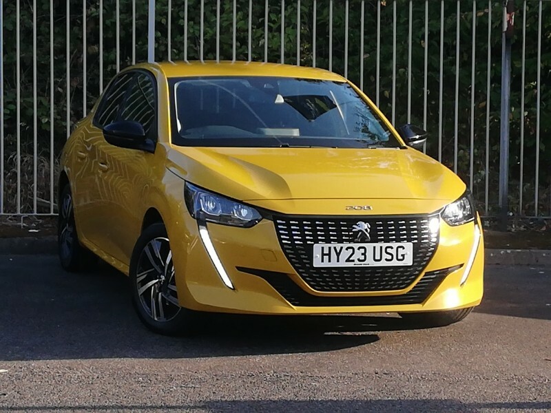 Peugeot 208 1.2 Puretech 100 Allure Premium Eat8 Yellow