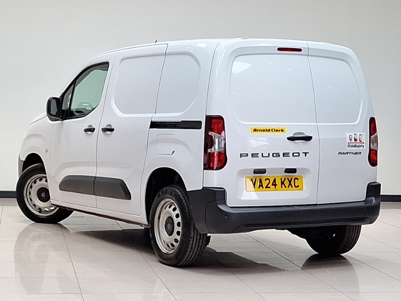 Peugeot Partner 1.5 Bluehdi 100 Professional Van White #2