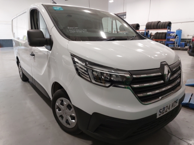 Renault Trafic Sl30 Blue Dci 130 Advance Van White