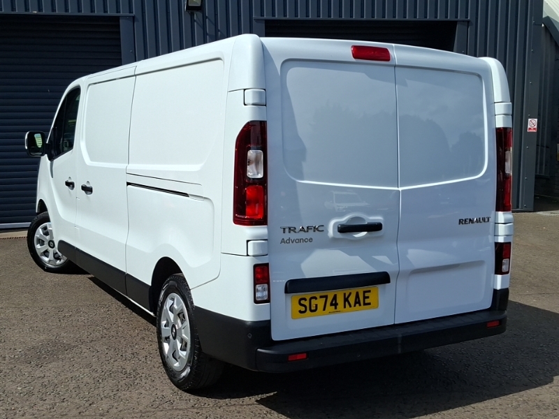 Renault Trafic Ll30 Blue Dci 130 Advance Safety Van White #2