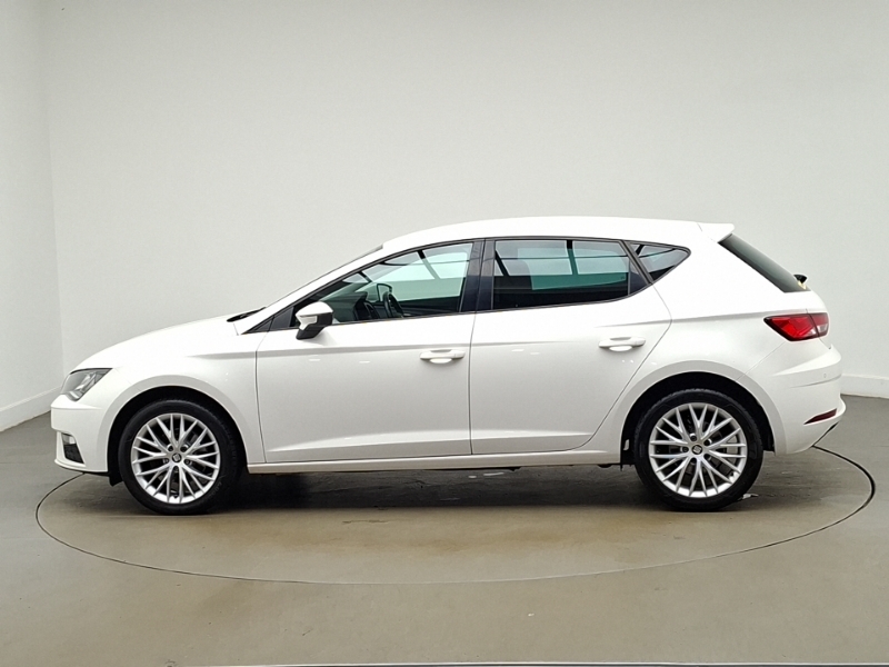 Seat Leon 1.6 Tdi Se Dynamic Technology White #4