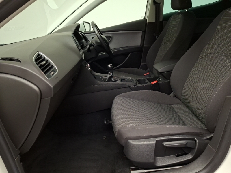 Seat Leon 1.6 Tdi Se Dynamic Technology White #5