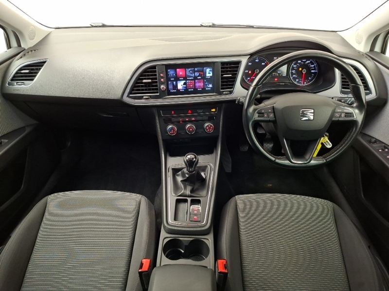Seat Leon 1.6 Tdi Se Dynamic Technology White #3