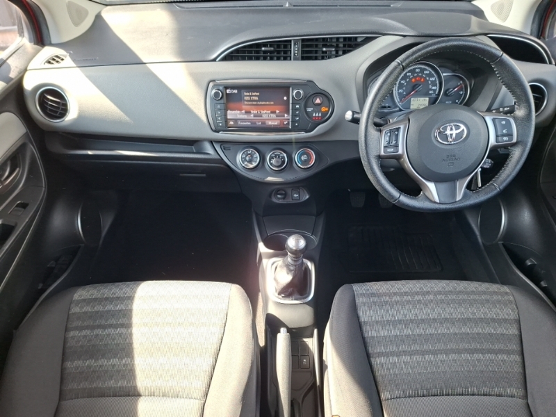 Toyota Yaris 1.33 Vvt-i Icon NJ17VPP Red #3