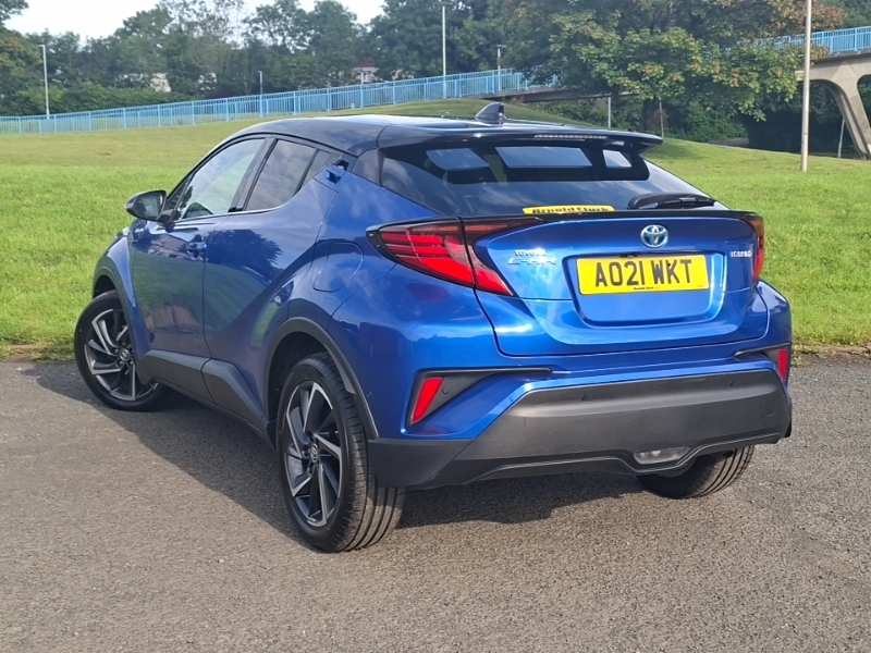 Toyota C-Hr 1.8 Hybrid Dynamic Cvt Blue #2