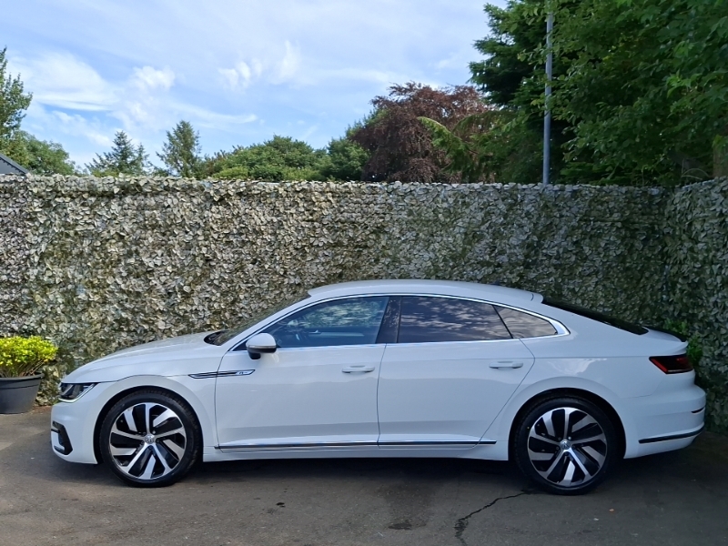 Volkswagen Arteon 2.0 Tdi R-line Dsg White #4