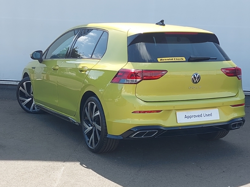 Volkswagen Golf 1.5 Tsi 150 R-line Yellow #2