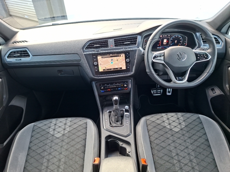 Volkswagen Tiguan Allspace 1.5 Tsi R-line Dsg White #3
