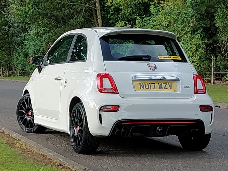 Abarth 595 1.4 T-jet 160 Trofeo NU17WZV White #2