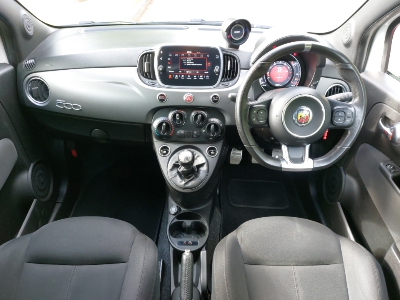 Abarth 595 1.4 T-jet 160 Trofeo NU17WZV White #3