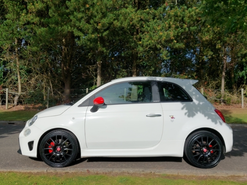 Abarth 595 1.4 T-jet 160 Trofeo NU17WZV White #4