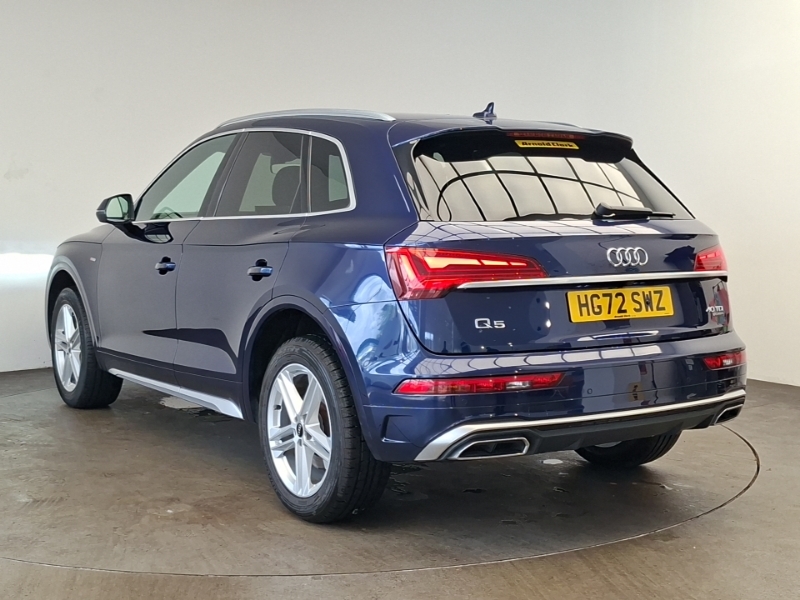 Audi Q5 40 Tdi Quattro S Line S Tronic Blue #2