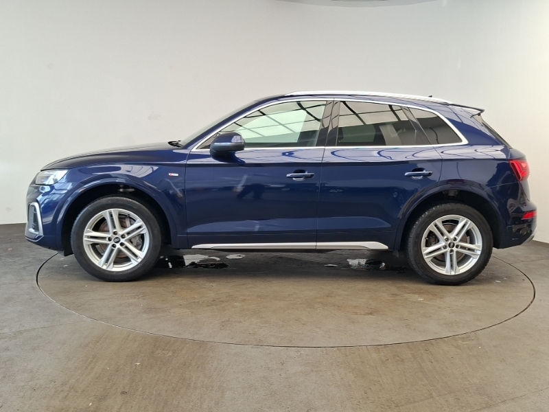 Audi Q5 40 Tdi Quattro S Line S Tronic Blue #4