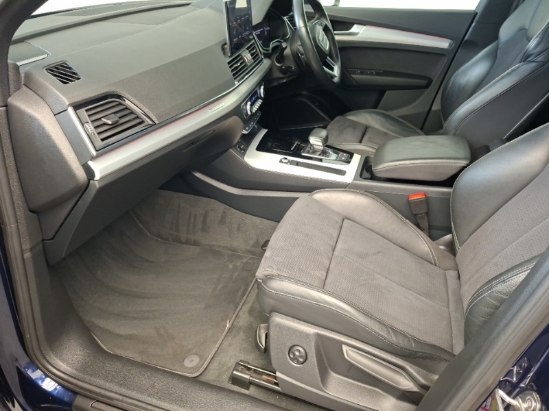 Audi Q5 40 Tdi Quattro S Line S Tronic Blue #5