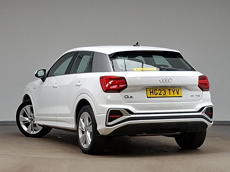 Audi Q2 35 Tfsi S Line White #2