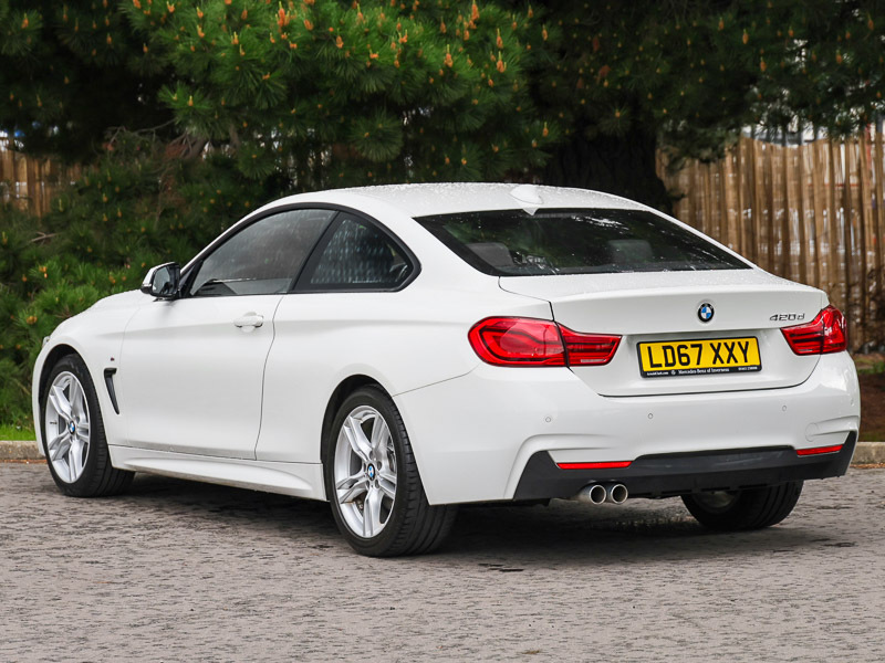 BMW 4 Series 420D 190 M Sport Professional Media White #2