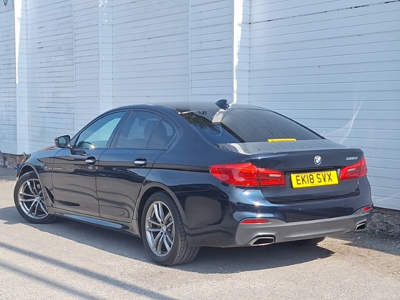 BMW 5 Series 520D M Sport Black #2