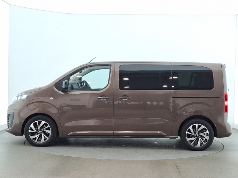 Citroen e-SpaceTourer 100Kw Flair M 8 Seat 50Kwh 11Kwch Brown #4