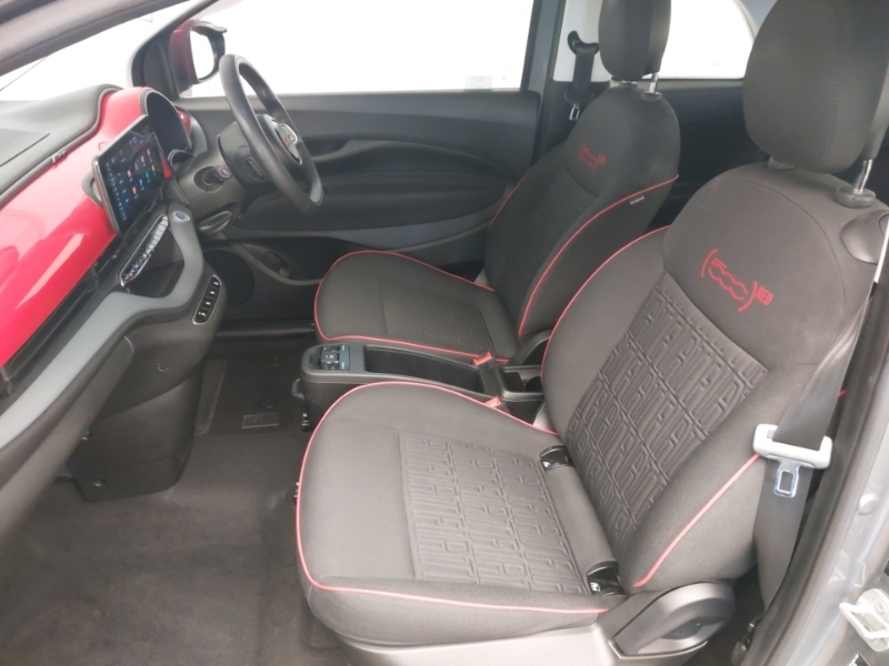 Fiat 500 87Kw Red 42Kwh Grey #5