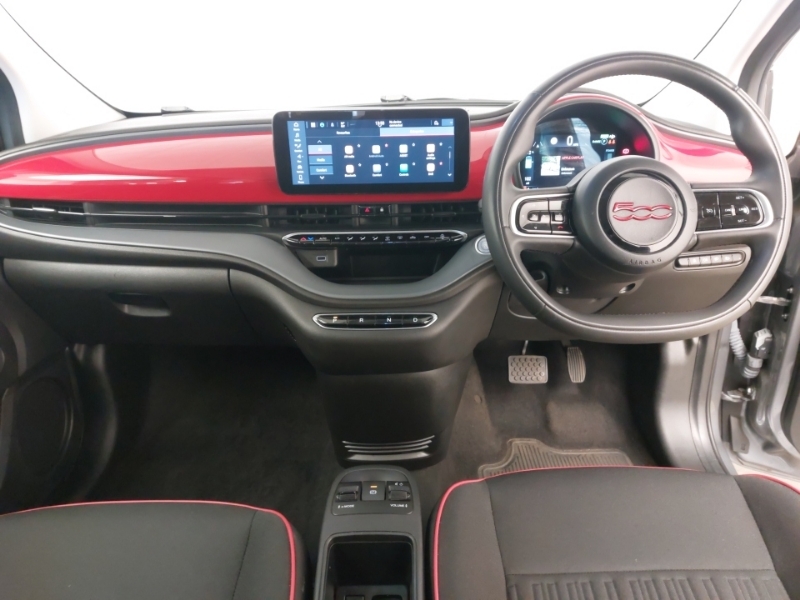 Fiat 500 87Kw Red 42Kwh Grey #3