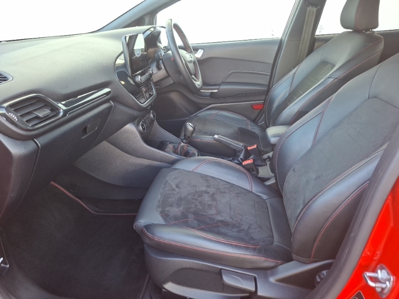 Ford Fiesta 1.0 Ecoboost Hybrid Mhev 125 St-line X CJ73WPL Red #5