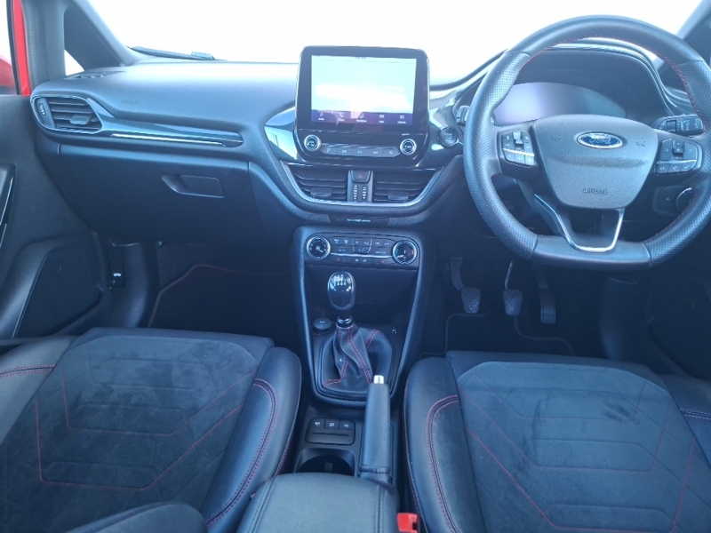 Ford Fiesta 1.0 Ecoboost Hybrid Mhev 125 St-line X CJ73WPL Red #3