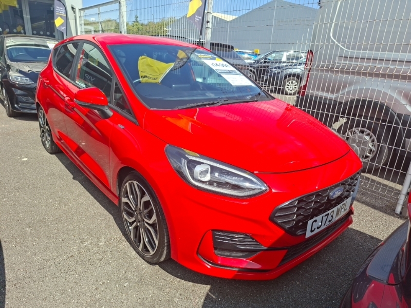 Ford Fiesta 1.0 Ecoboost Hybrid Mhev 125 St-line X Red