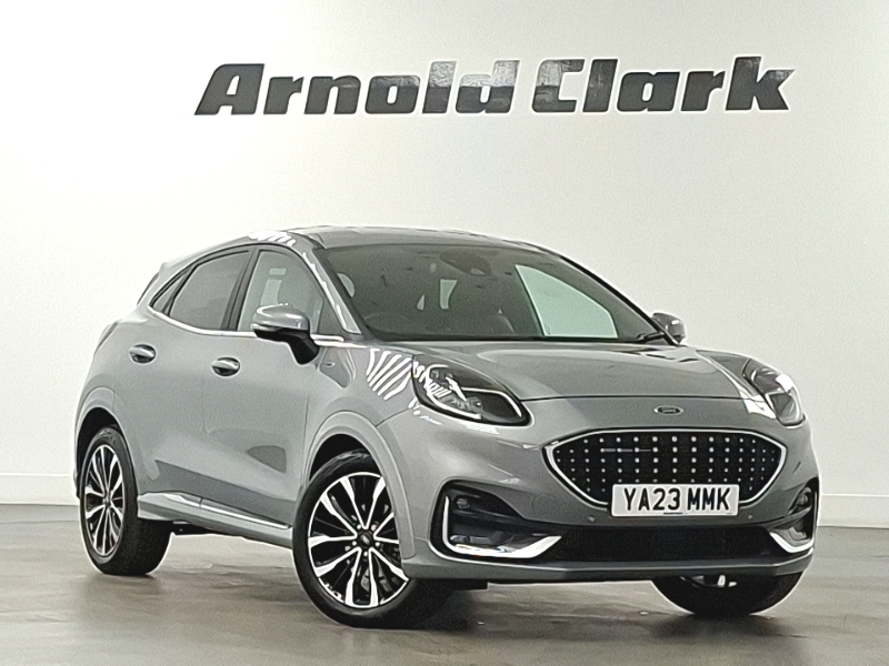 Ford Puma 1.0 Ecoboost Hybr Mhev 155 St-line Vignale Dct Silver