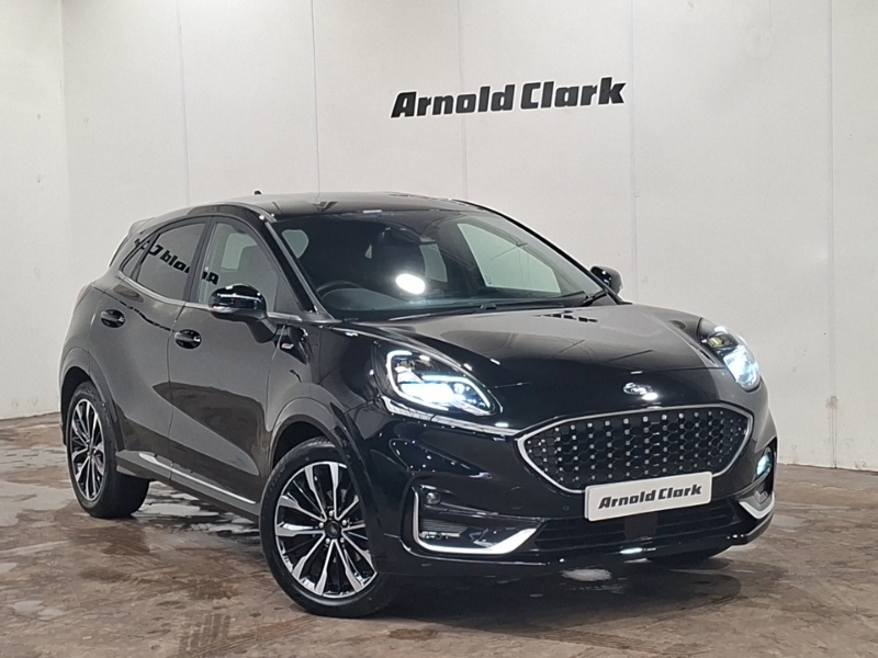 Ford Puma 1.0 Ecoboost Hybr Mhev 155 St-line Vignale Dct Black