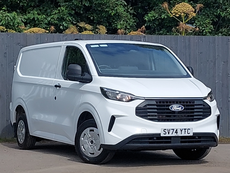 Ford Transit Custom 130Ps 350 Leader Fwd L3h3 Euro 6 With Rev Cam, Sur White #1