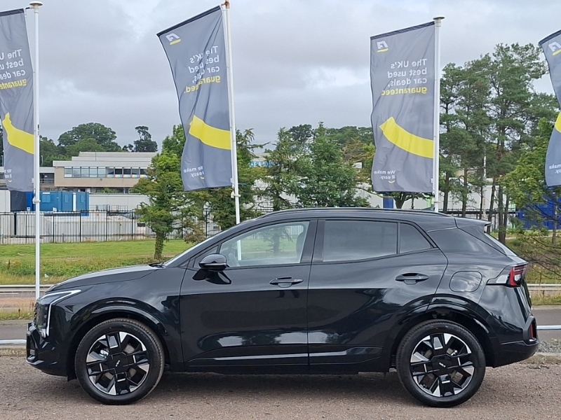 Kia Sportage 1.6T Gdi Hev Gt-line Black #4