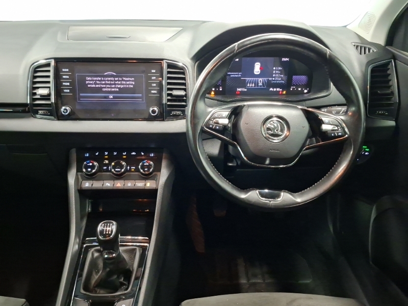 Skoda Karoq 1.5 Tsi 150Ps Sportline Dsg White #8