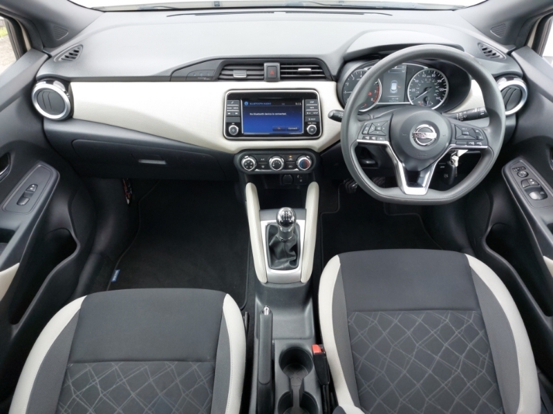 Nissan Micra 0.9 Ig-t Acenta White #3