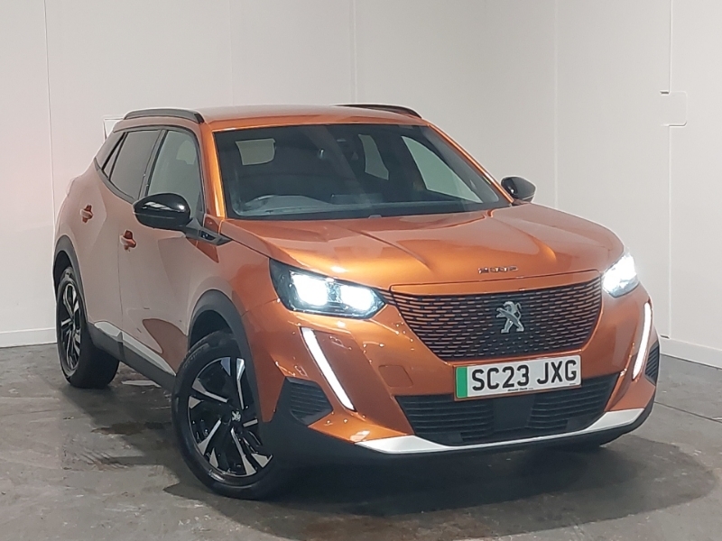 Peugeot e-2008 100Kw Allure Premium 50Kwh Orange