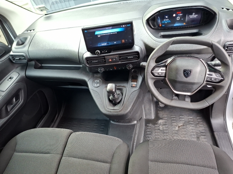 Peugeot Partner 1.5 Bluehdi 100 Professional Van White #3