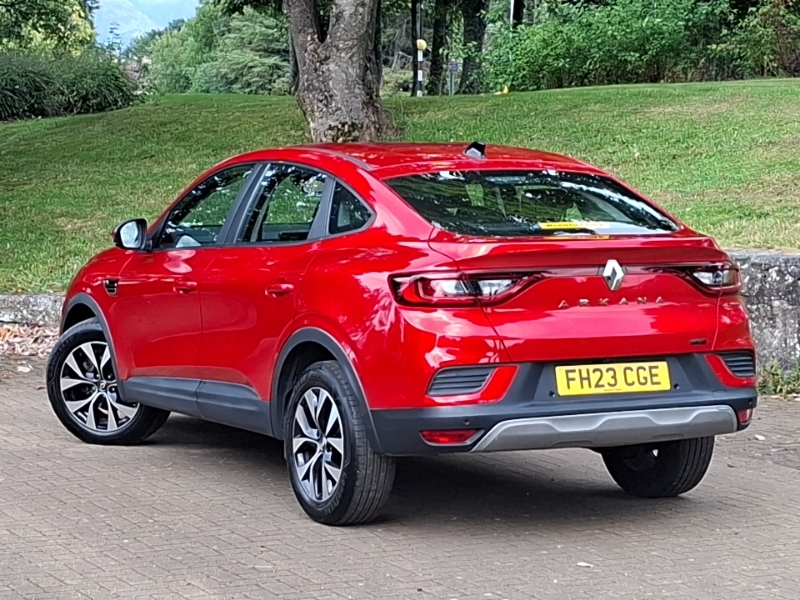 Renault Arkana 1.6 E-tech Full Hybrid 145 Evolution Red #2