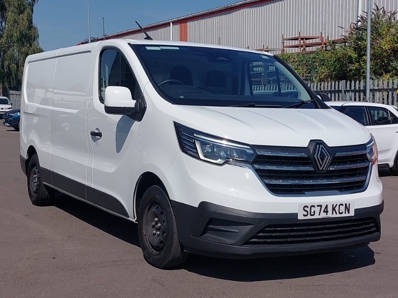 Renault Trafic Ll30 Blue Dci 130 Advance Van White