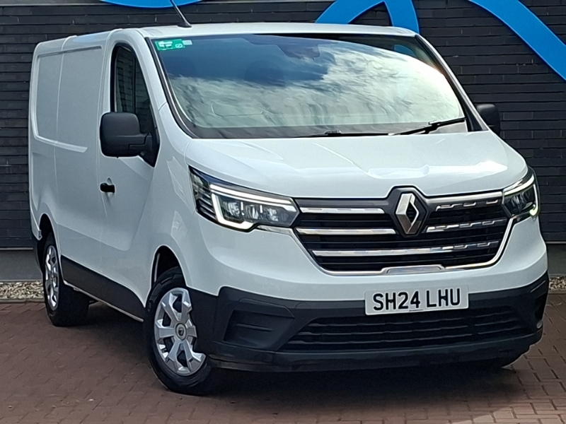 Renault Trafic Sl30 Blue Dci 130 Advance Van White