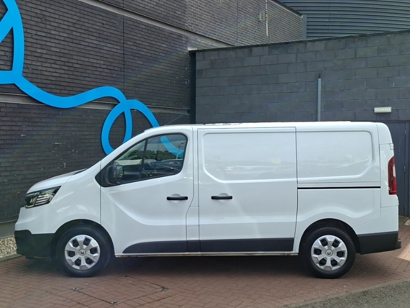 Renault Trafic Sl30 Blue Dci 130 Advance Van White #4