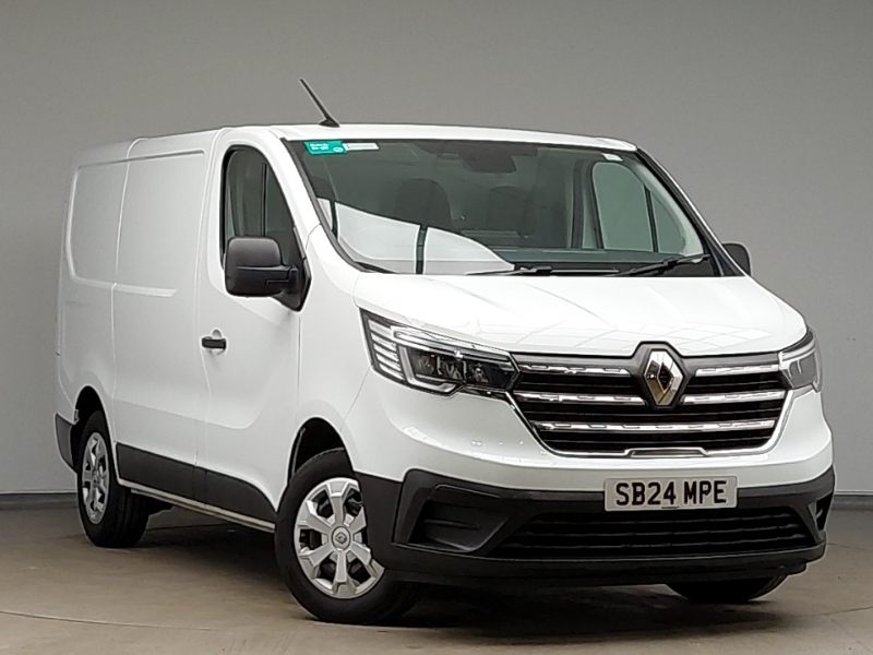 Renault Trafic Sl30 Blue Dci 130 Advance Van White